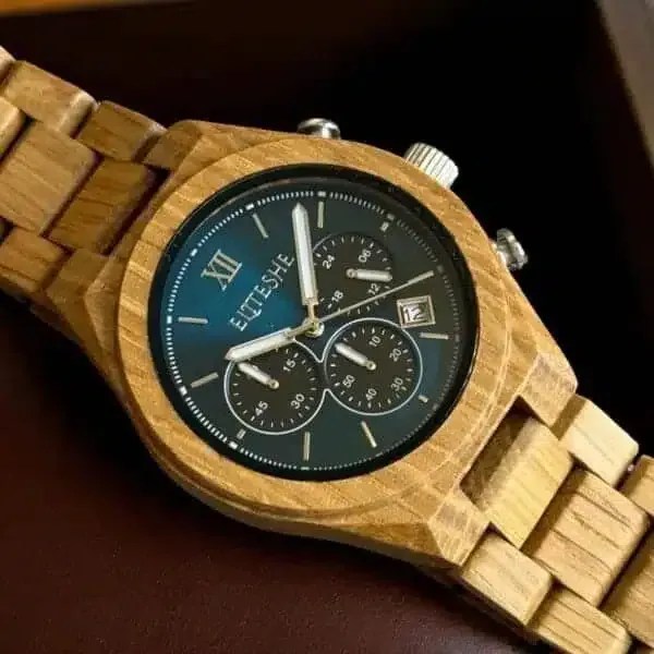 ساعات خشبية