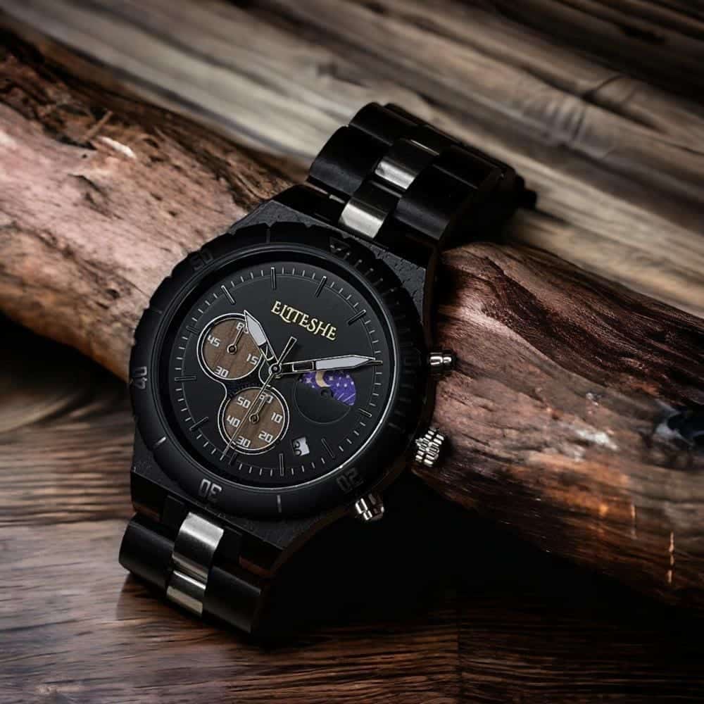 ساعات خشبية