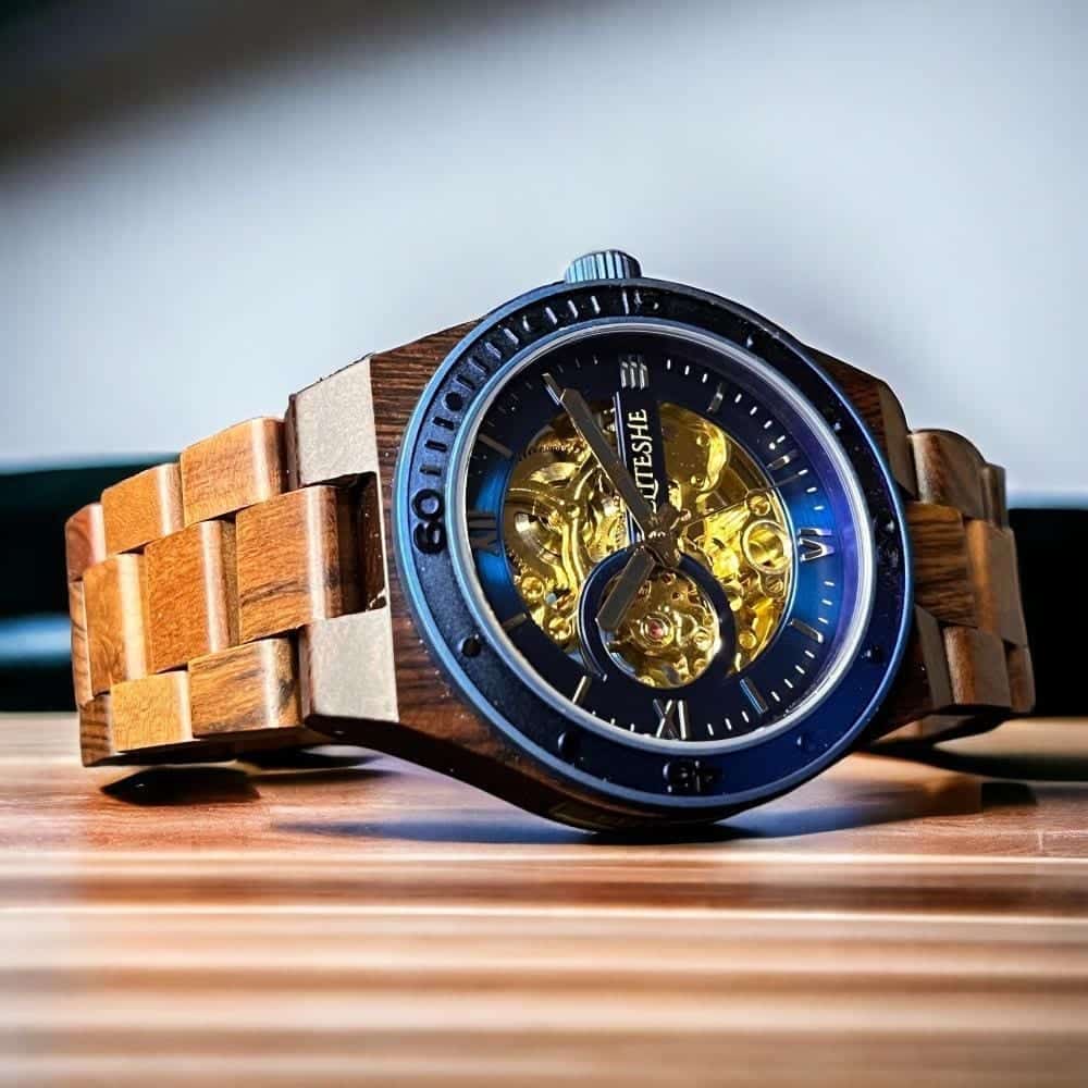 ساعات خشبية