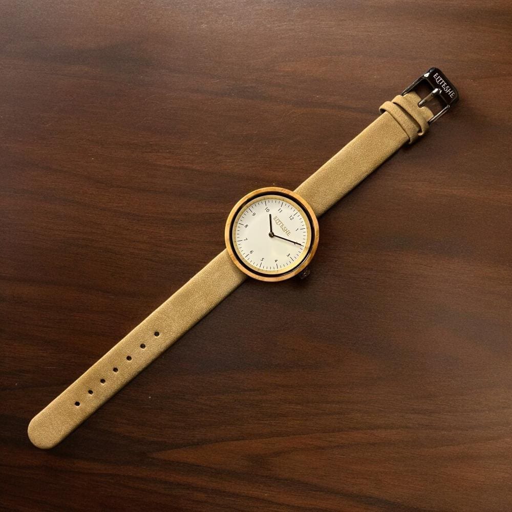 ساعات خشبية