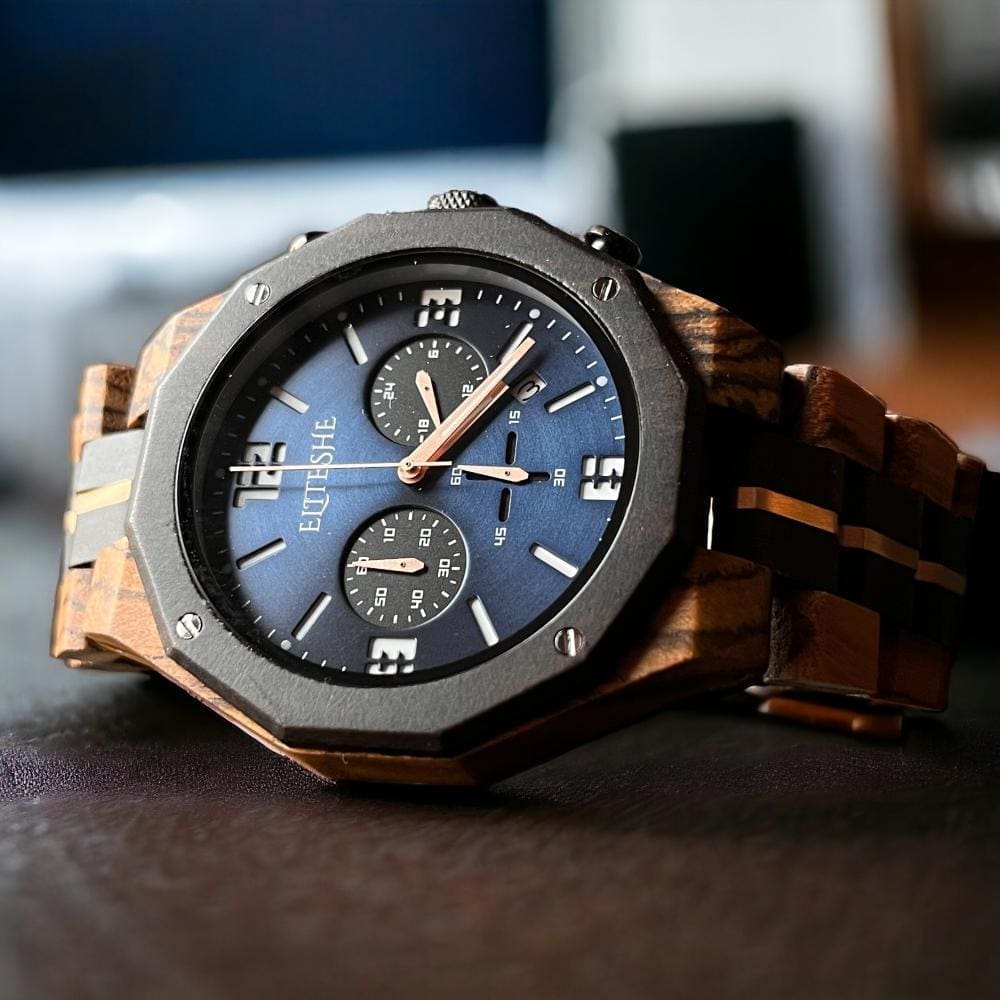 ساعات خشبية