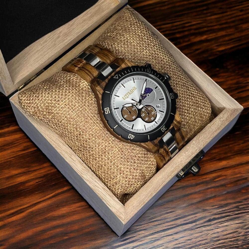 ساعات خشبية