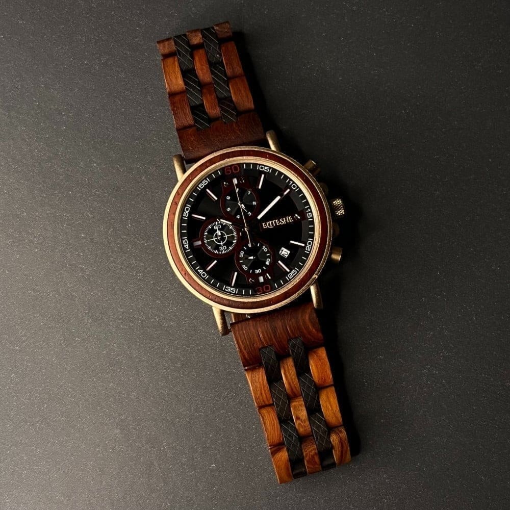 ساعات خشبية