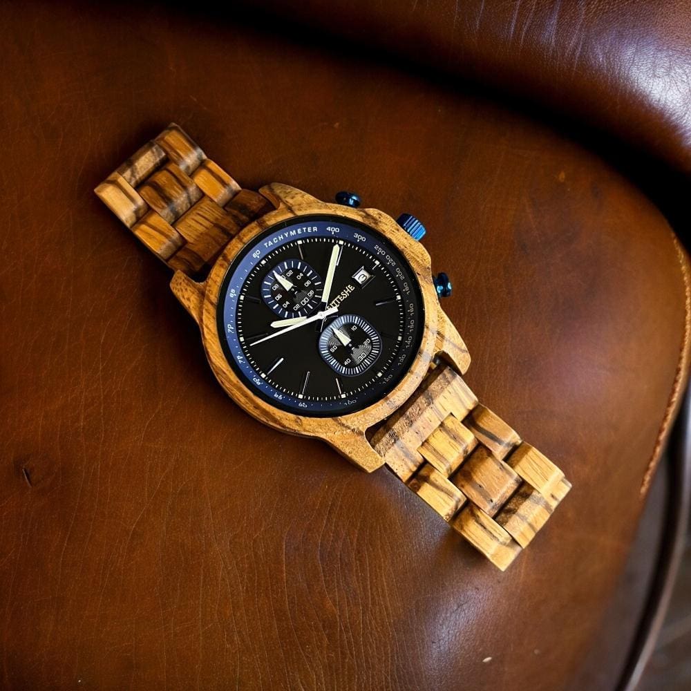 ساعات خشبية