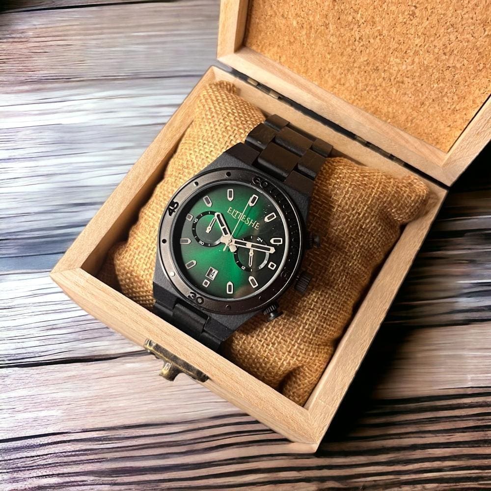 ساعات خشبية