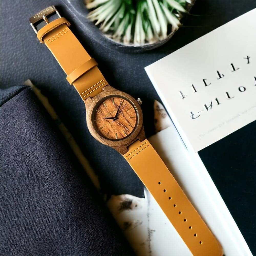 ساعات خشبية