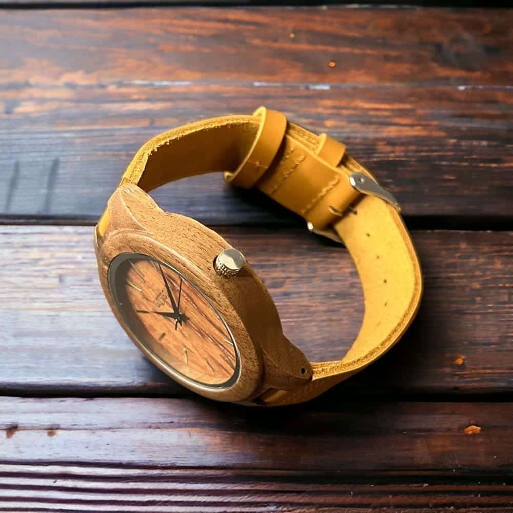 ساعات خشبية