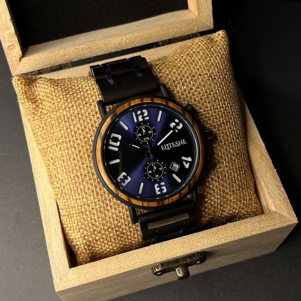 ساعات خشبية