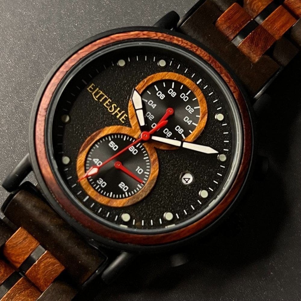 ساعات خشبية