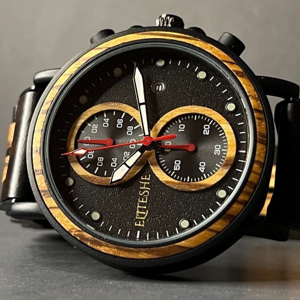 ساعات خشبية