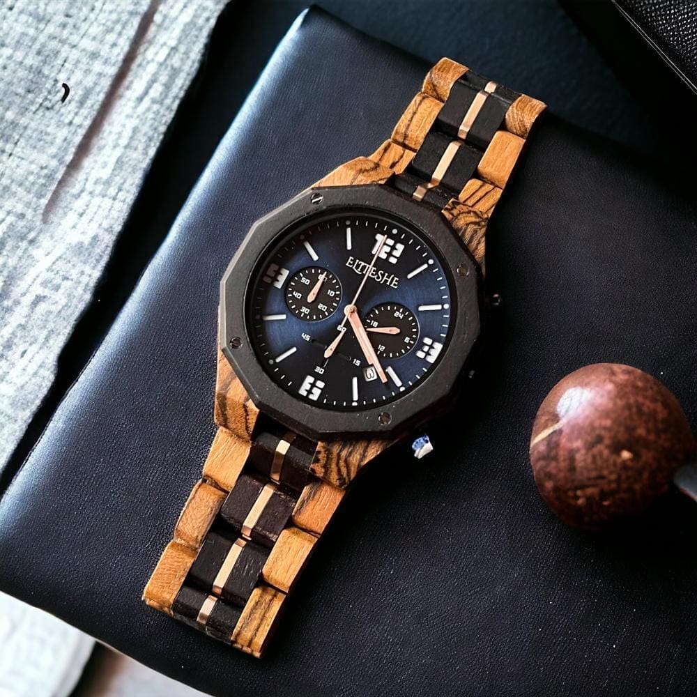 ساعات خشبية