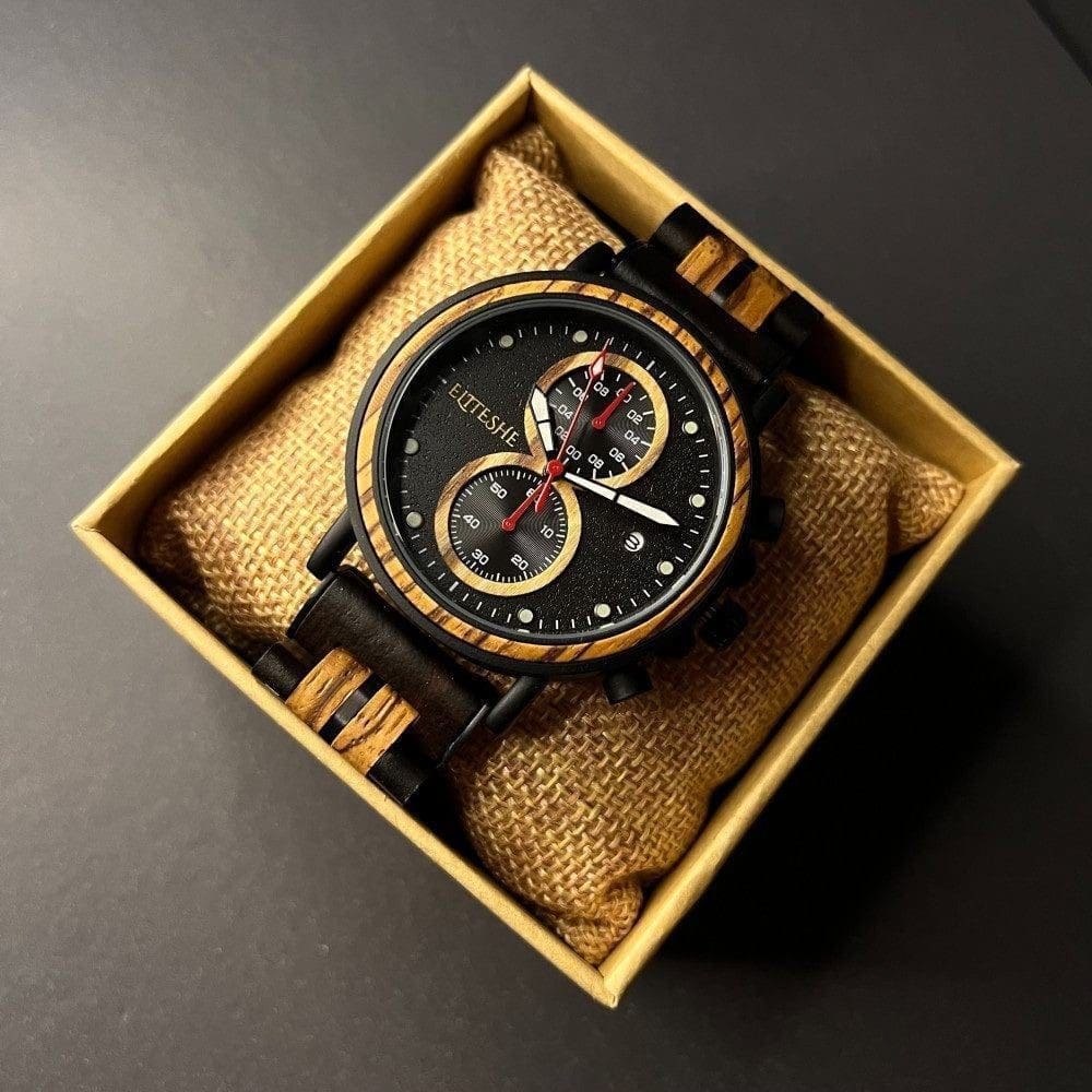 ساعات خشبية