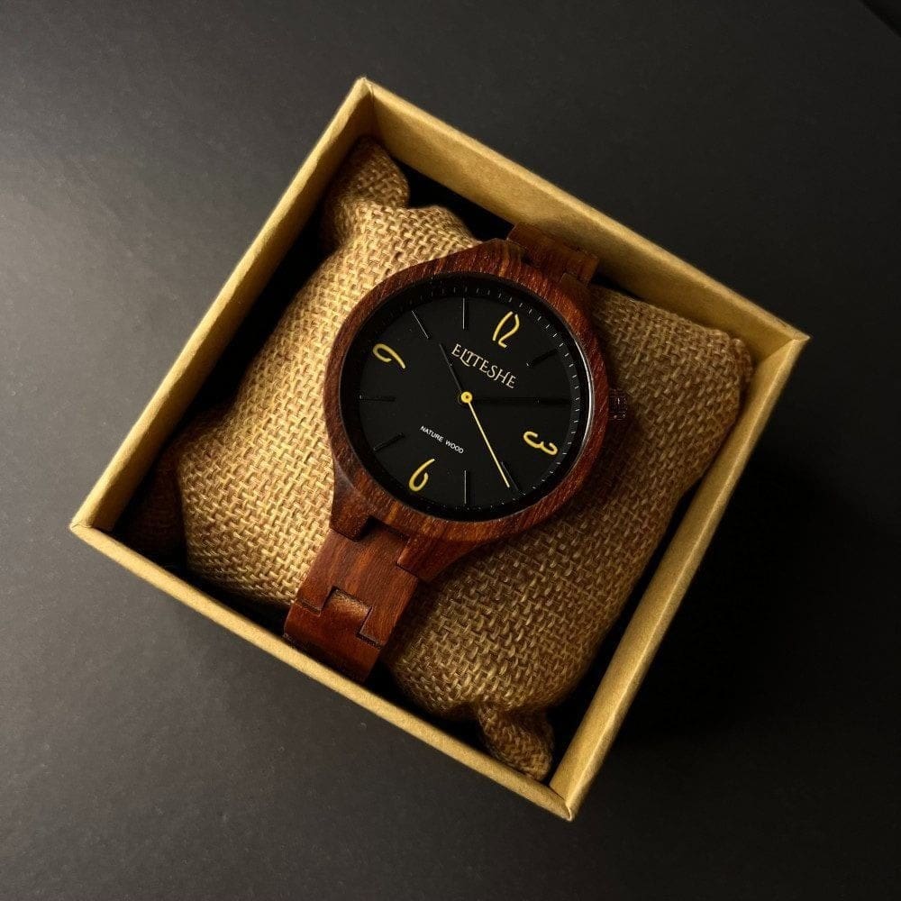 ساعات خشبية