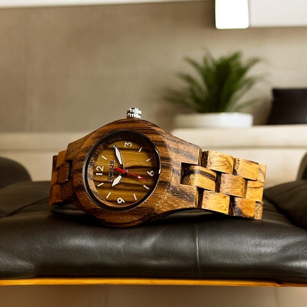 ساعات خشبية
