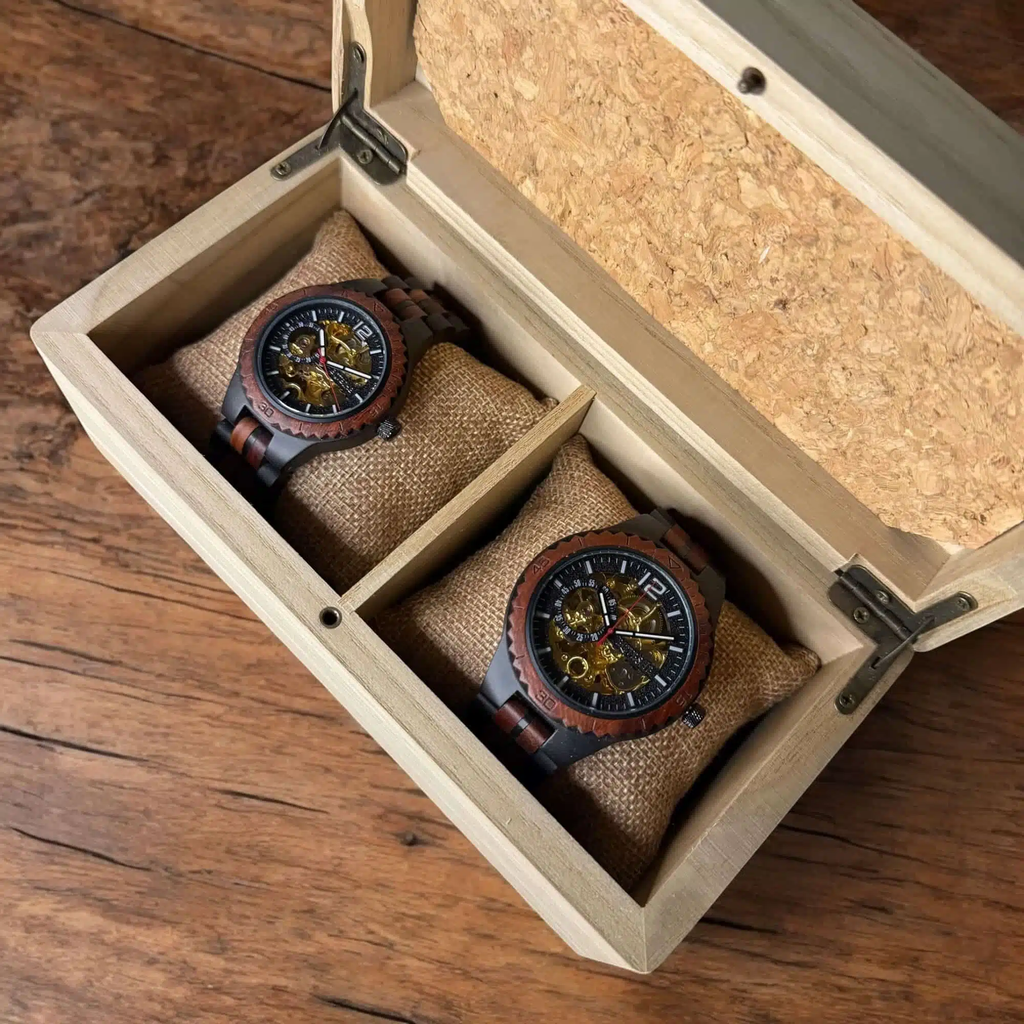 IMG_1366-Photoroom ريد ساعة خشبية ستايل - كابلز - الصورة 1