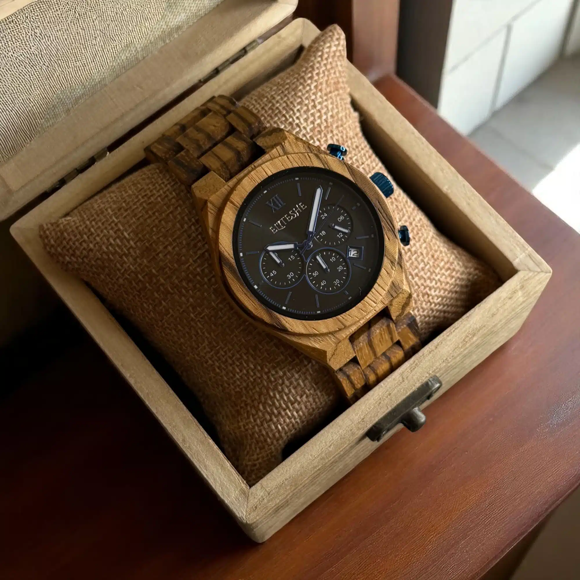 IMG_2090-Photoroom ساعة زيبرا كلاسيك بانيوود الخشبية