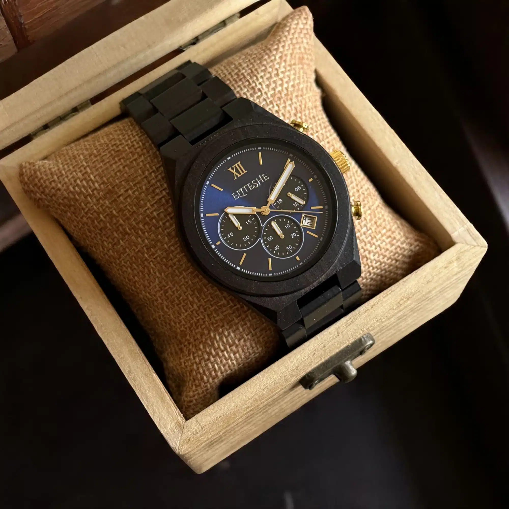 IMG_2094-Photoroom ساعة إيبوني كلاسيك بانيوود الخشبية